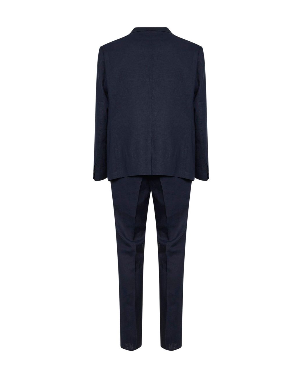 Hevò Blue Suit Galatina Linen for men