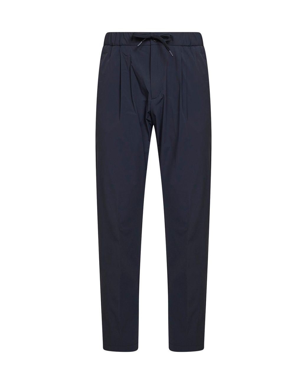 Herno Blue Maestro Nylon Trousers for men