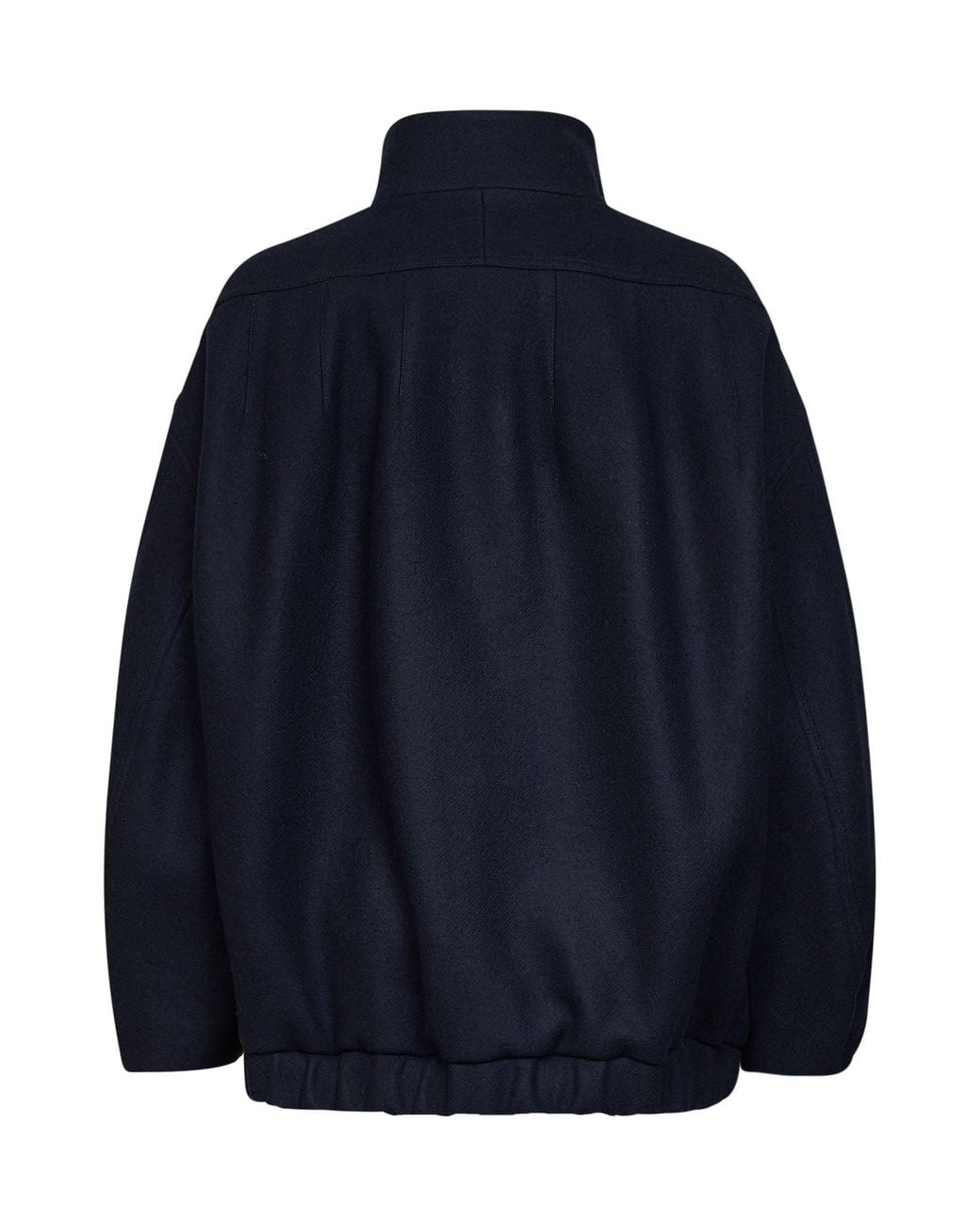 Dries Van Noten Blue Wool Blend Voles Oversized Blouson