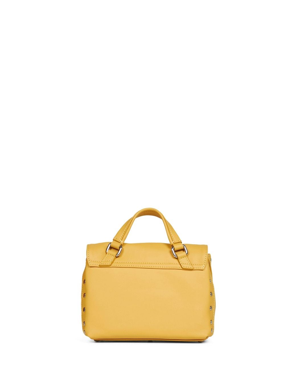Zanellato Metallic Sole Baby Postina Handbag