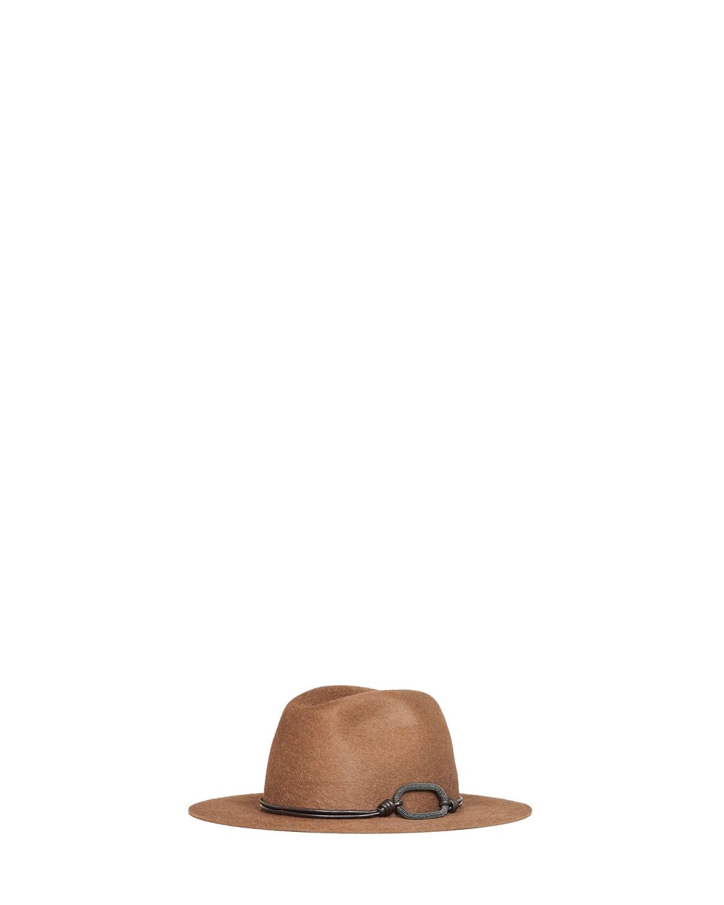 Fedora di Brunello Cucinelli in Brown