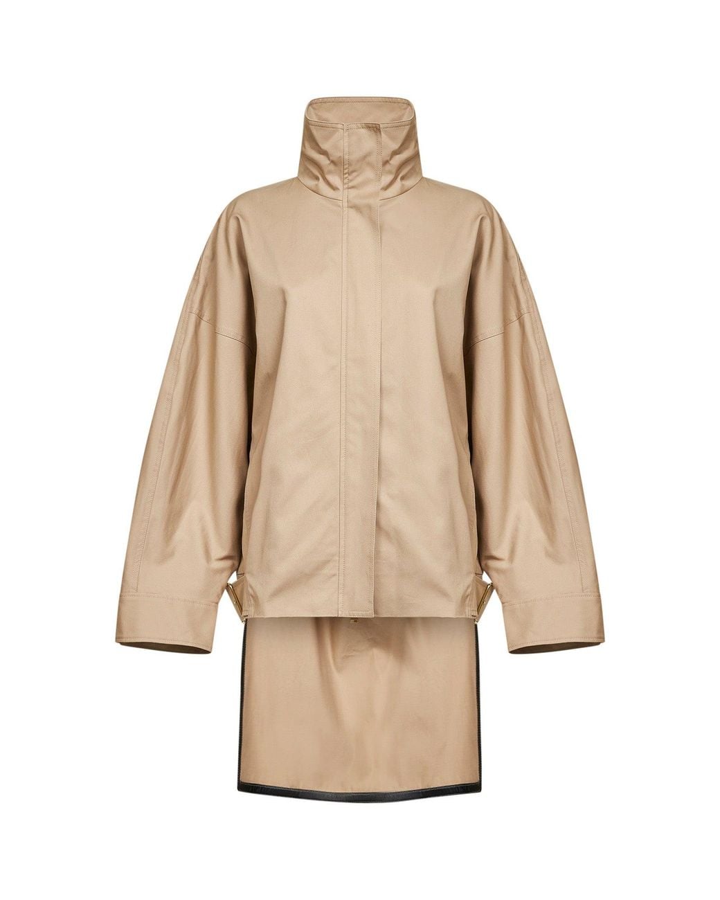 DARKPARK Natural Cotton New Celine Asymmetric Aviator Bomber Jacket