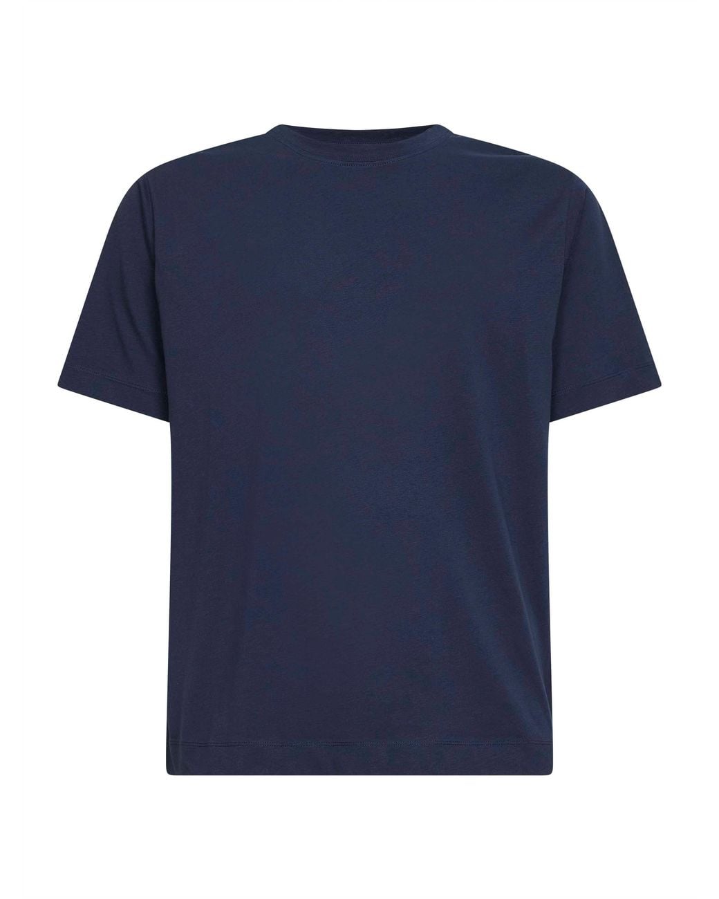 Dries Van Noten Blue Jersey Regular-Fit Crewneck T-Shirt for men