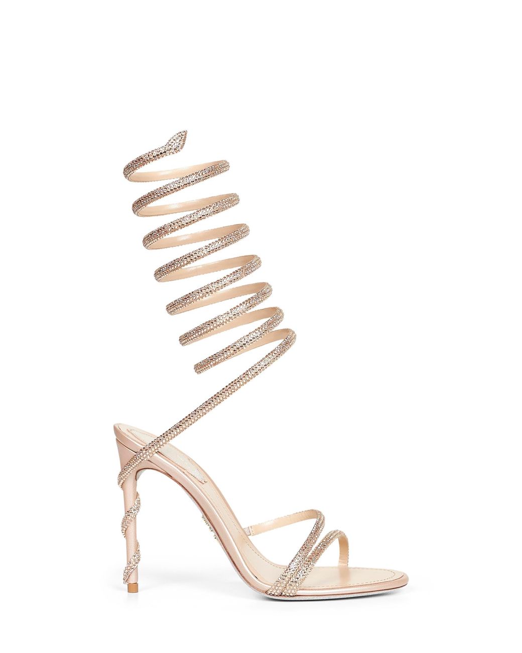 Rene Caovilla Metallic Margot 105 Jeweled Sandals