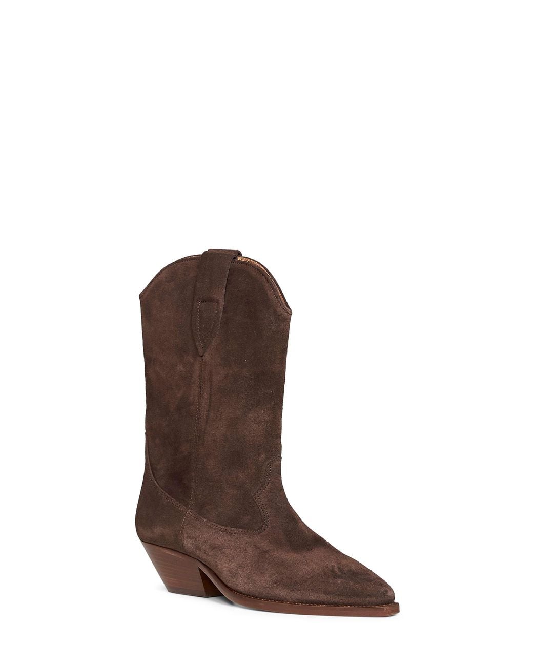 Isabel Marant Brown Chocolate Suede Duerto Western Boots