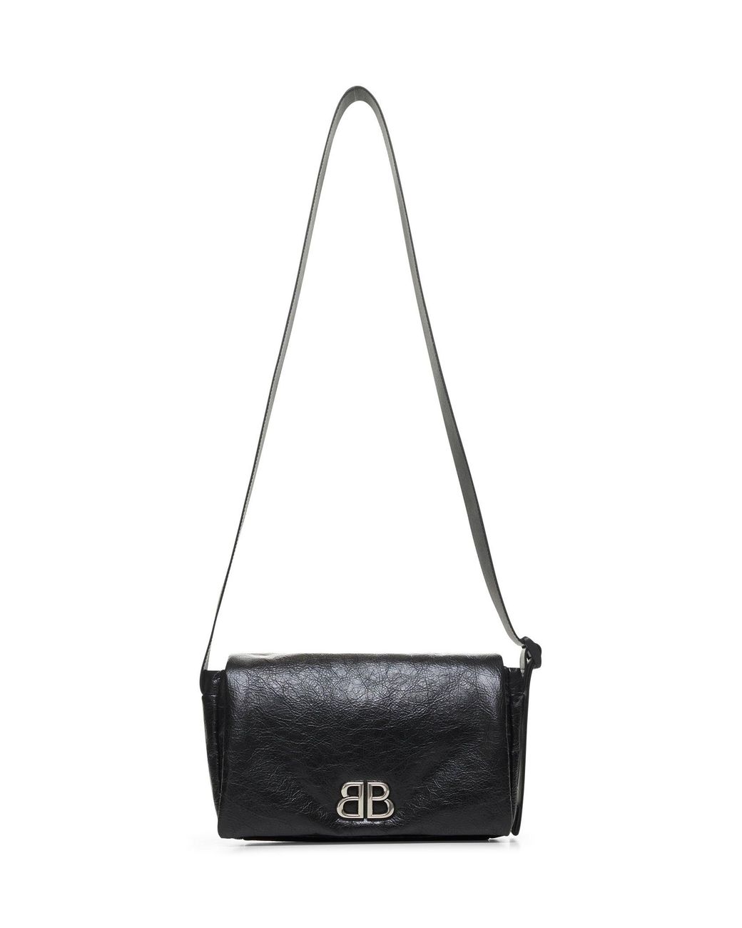 BALENCIAGA Men's Monaco Leather Messenger Bag バッグ ロゴ Balenciaga Men's Monaco Leather Messenger Bag - Bergdorf Goodman
