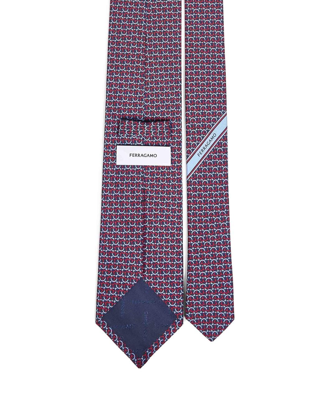 Cravatta Cerchio di Ferragamo in Purple da Uomo
