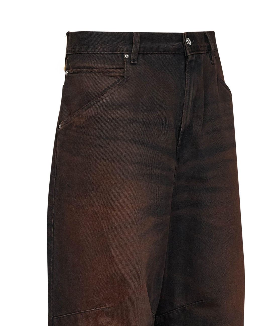PDF Black Cotton Denim The New Leggenda Jeans for men