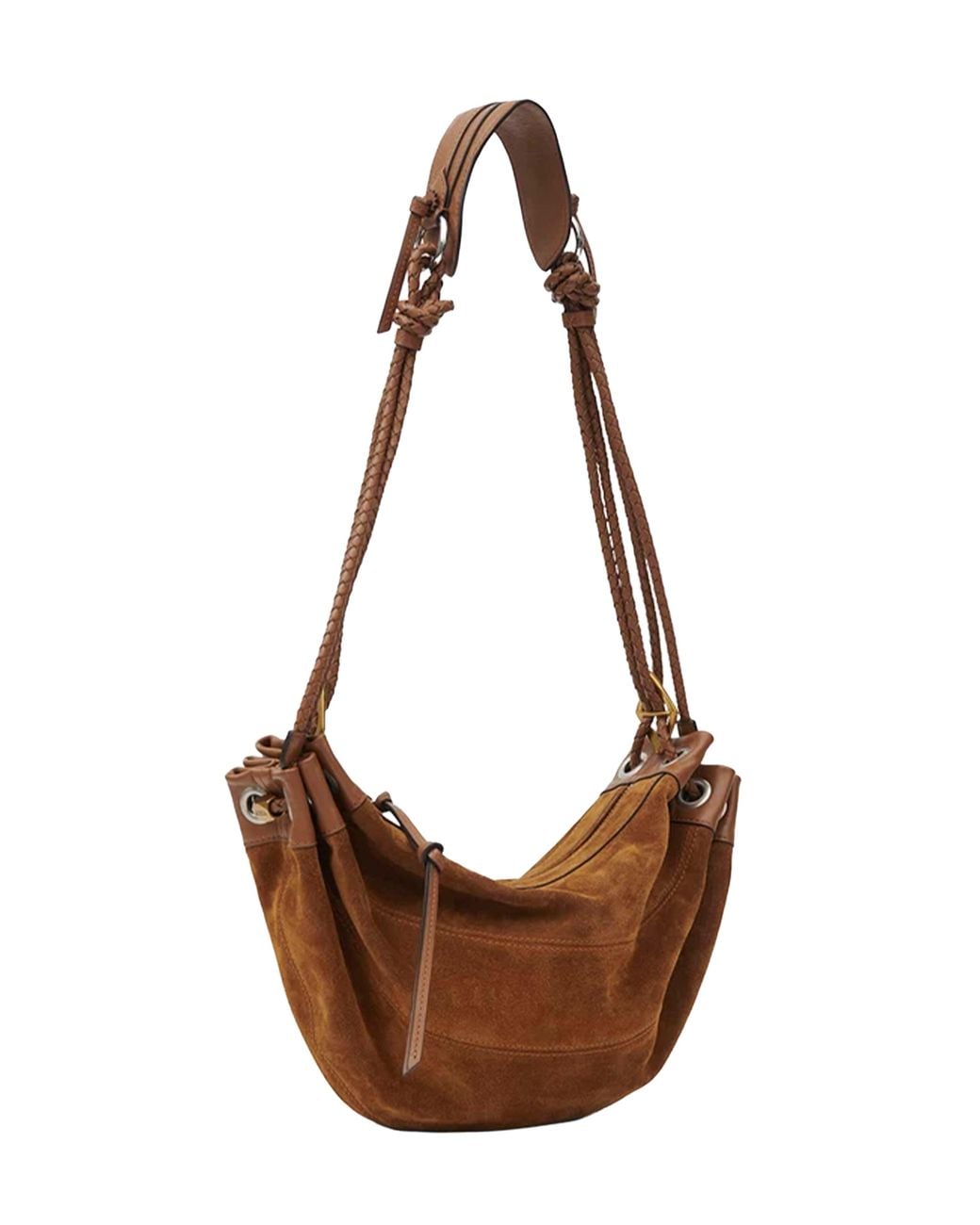 Isabel Marant Brown Cognac Maia Medium Shoulder Bag