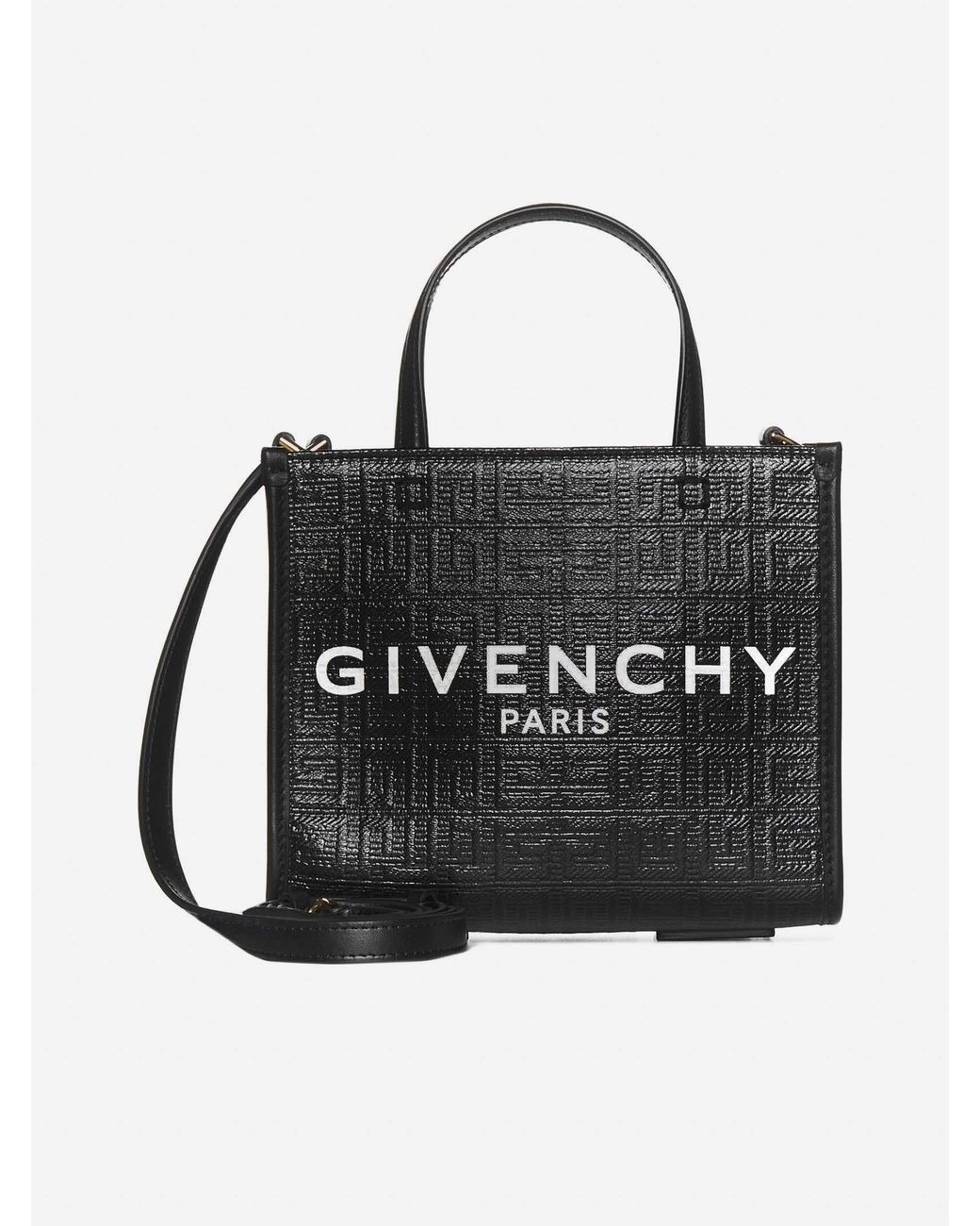 Givenchy 4g Coated Canvas Mini Tote Bag in Black Lyst UK