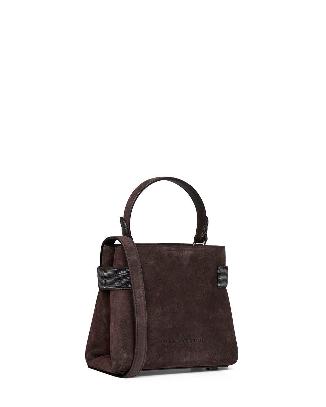 Brunello Cucinelli Brown Top-Handle Bag Espresso Essence Handbags