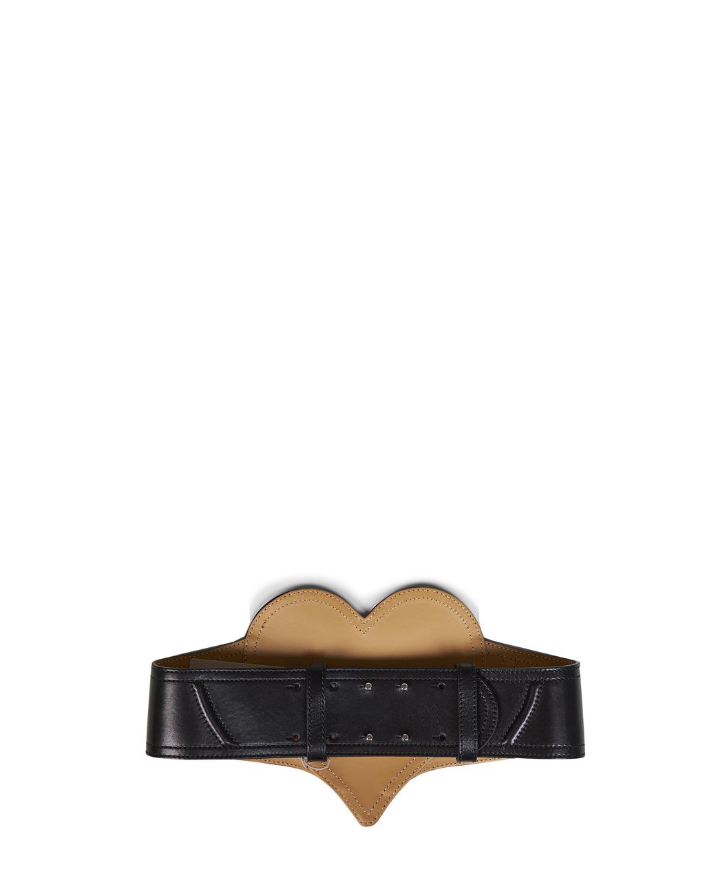 Vivienne Westwood Black Heart Leather Corset Belt<Br
