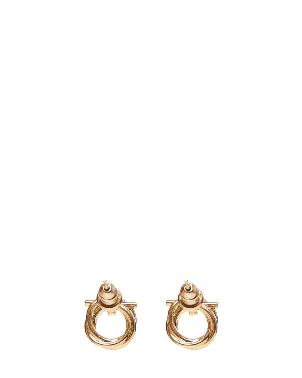 Ferragamo Multicolor Gancini Evo Earrings
