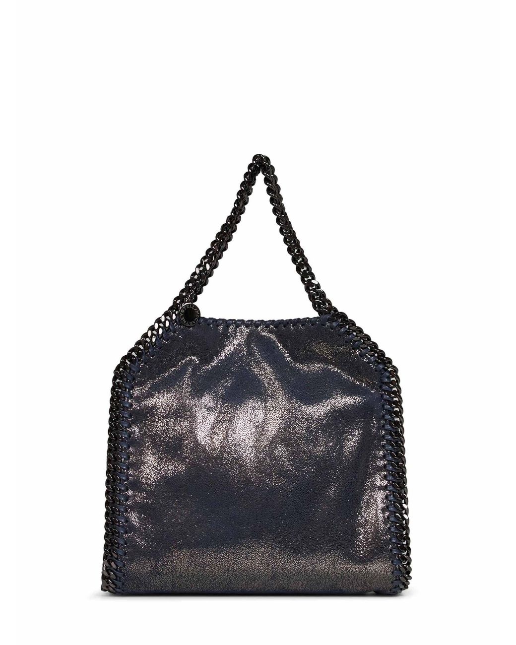 Stella McCartney Blue Dark Falabella Mini Tote Bag