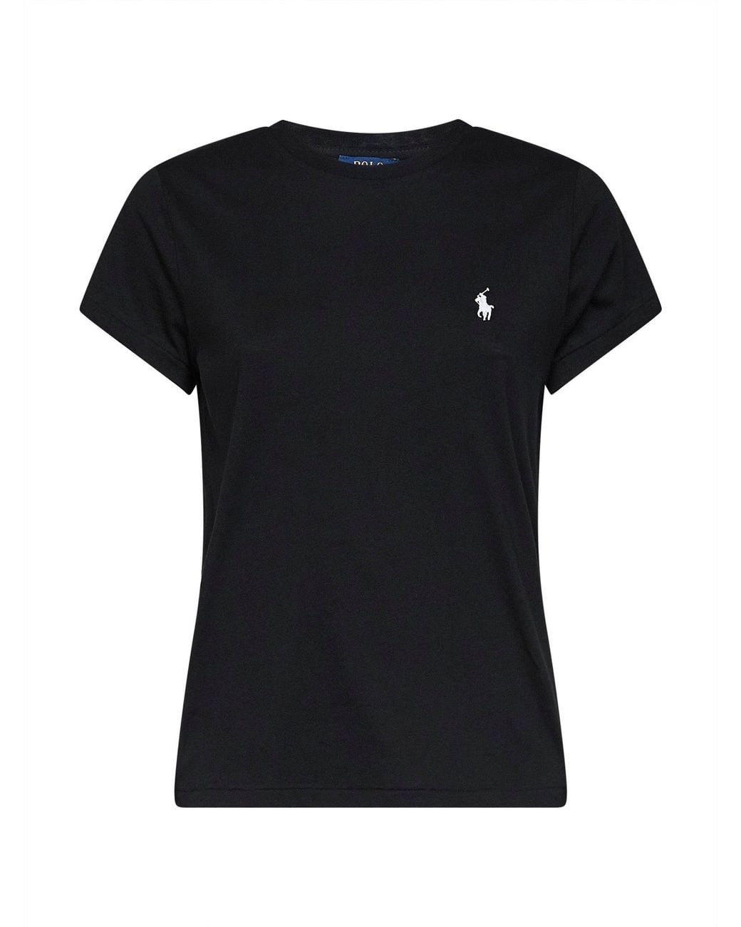 Polo Ralph Lauren Black Jersey Classic-Fit Crewneck T-Shirt