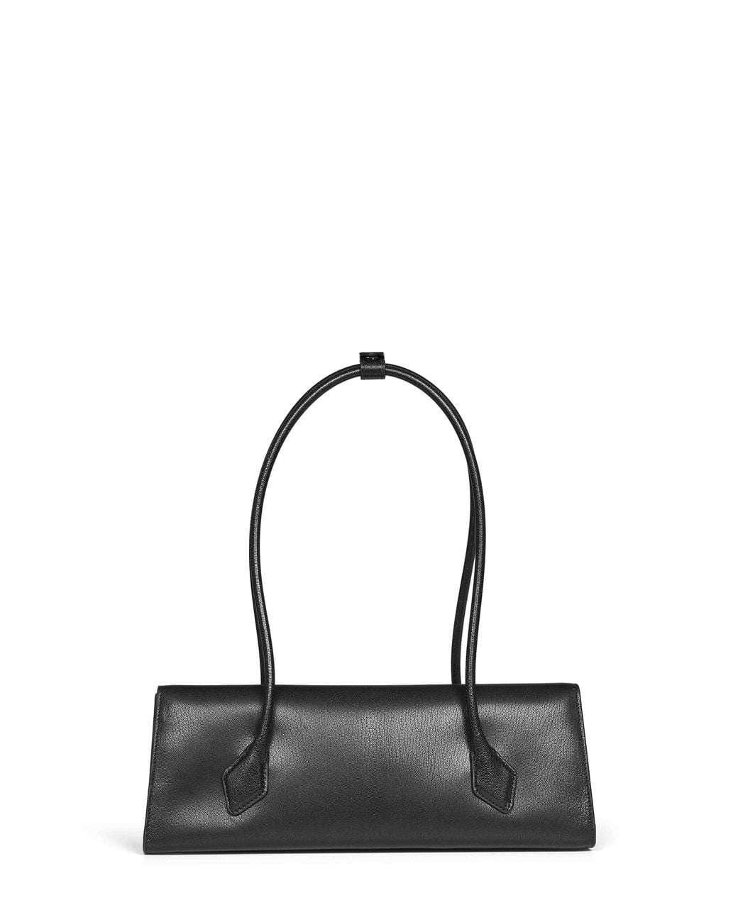 Alaïa Black Le Teckel Flap Medium Shoulder Bag