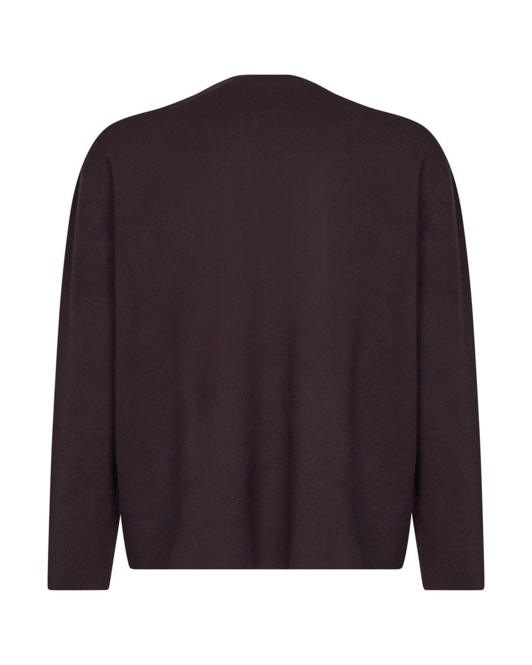 Hevò Blue Knit Top Fiumara Dark Viscose Blend for men