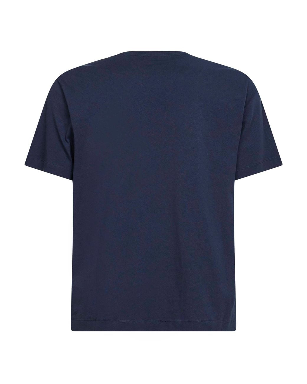 Dries Van Noten Blue Jersey Regular-Fit Crewneck T-Shirt for men