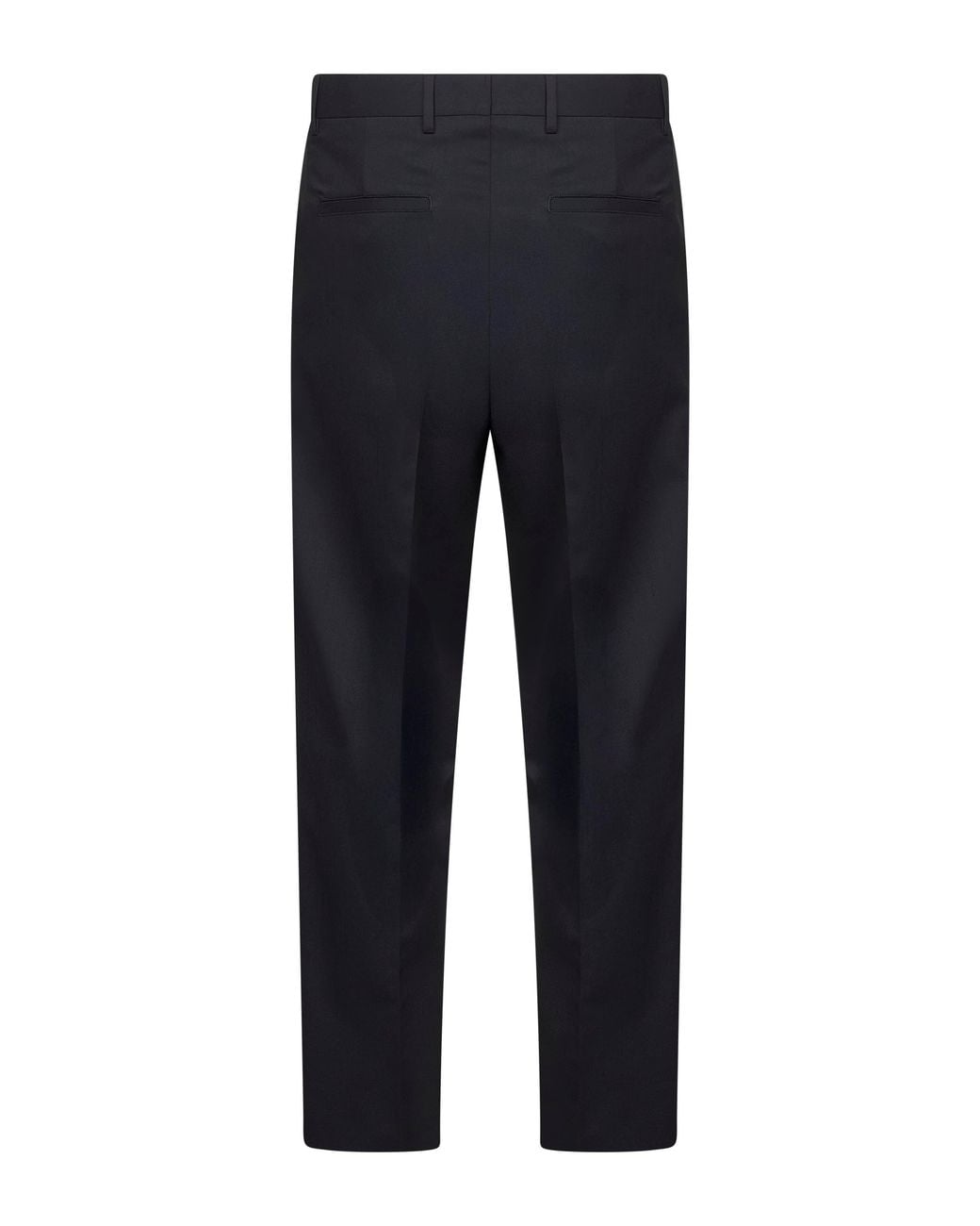 D 40 Blue Stretch Wool Blend Cooper T1.7 Trousers for men