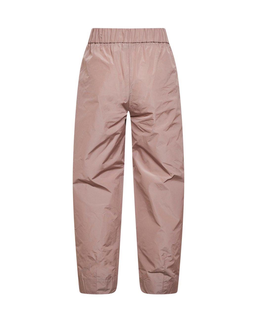 Herno Pink Powder New Techno Taffeta Carrot-Fit Trousers