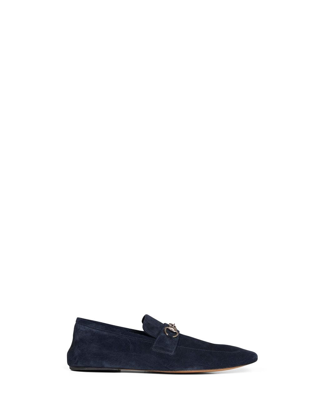 Gucci Blue Ragazzo Suede Loafers for men