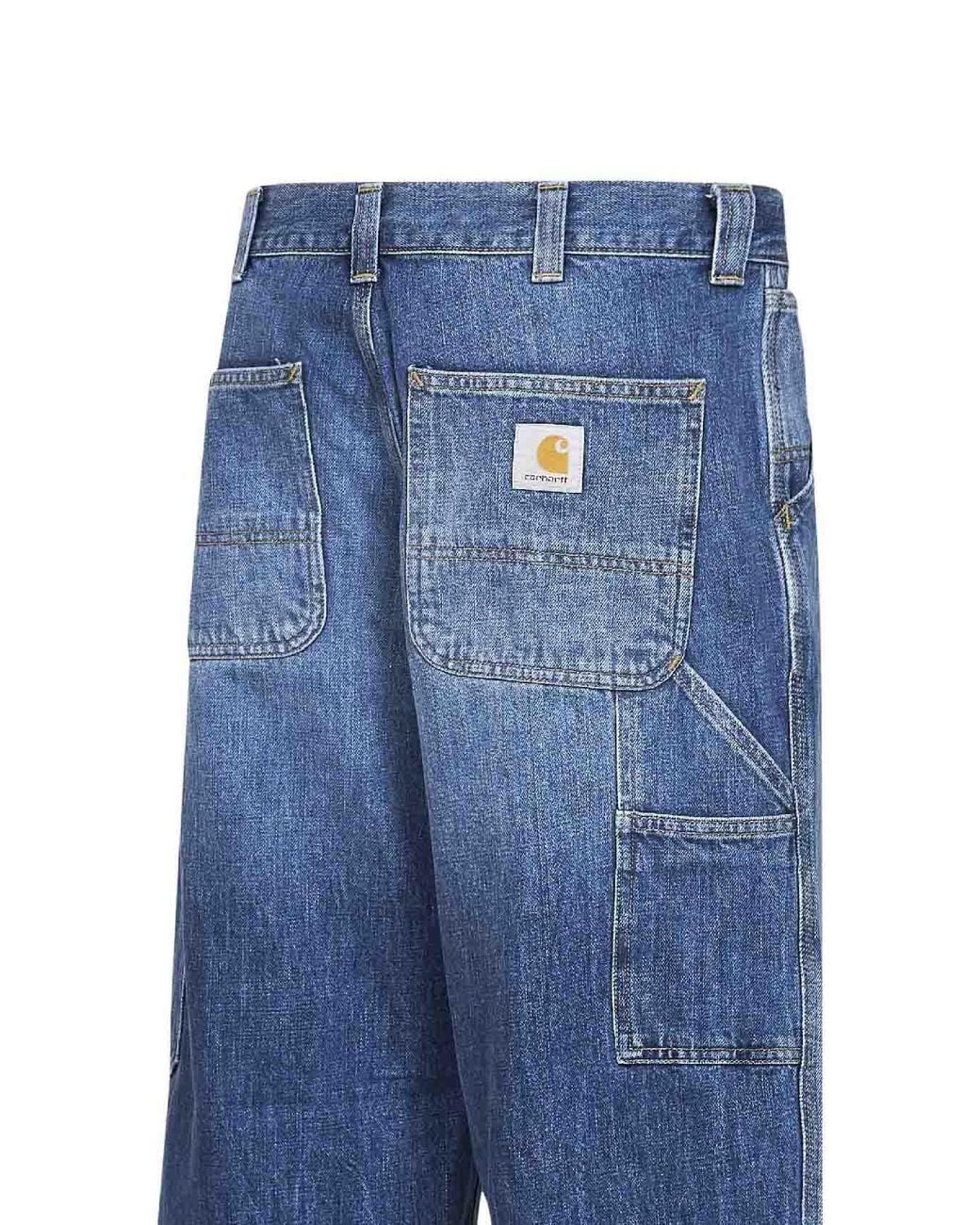 Carhartt Blue Og Single Knee Pant Jeans for men