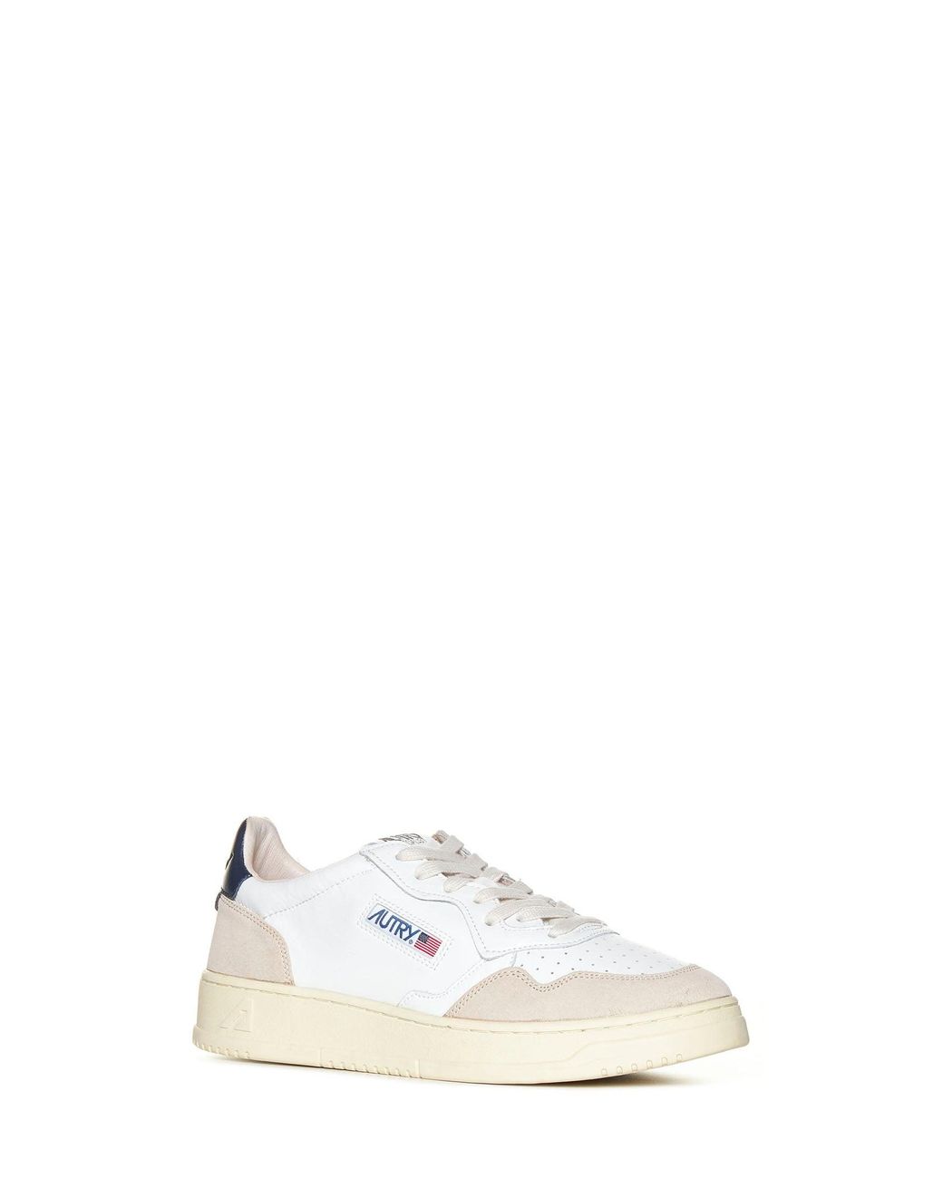 Autry White Medalist Sneakers for men