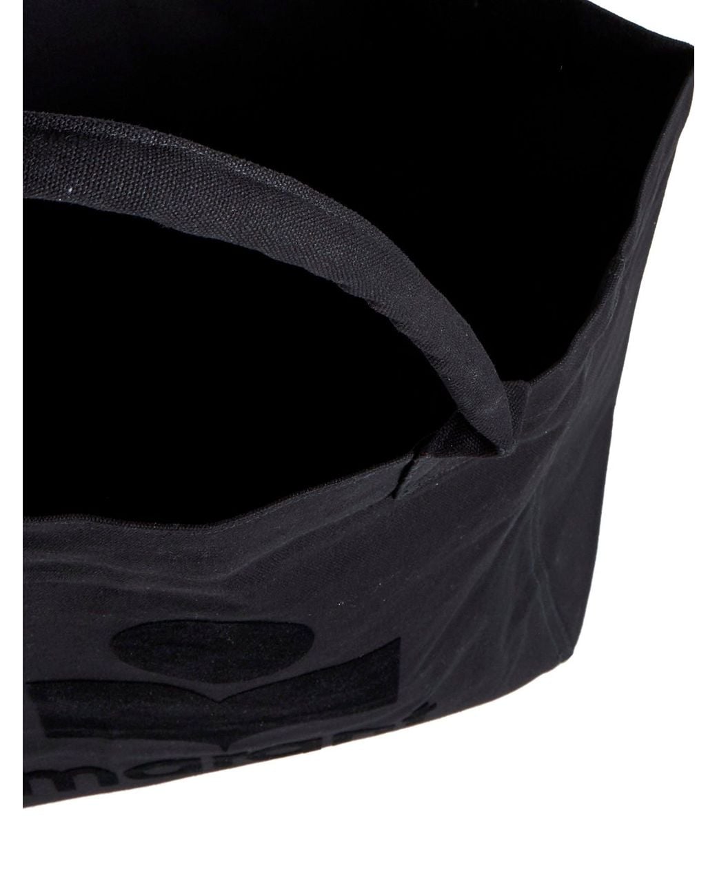 Isabel Marant Black Yenky Canvas Bag By