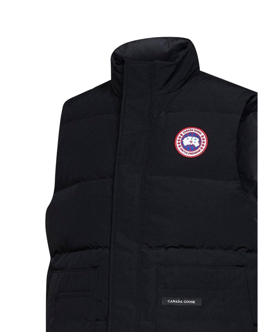 Canada Goose Black Arctic Tech Legacy Freestyle Vest for men