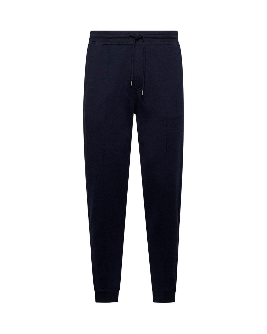 Brunello Cucinelli Blue Fleece Joggers for men