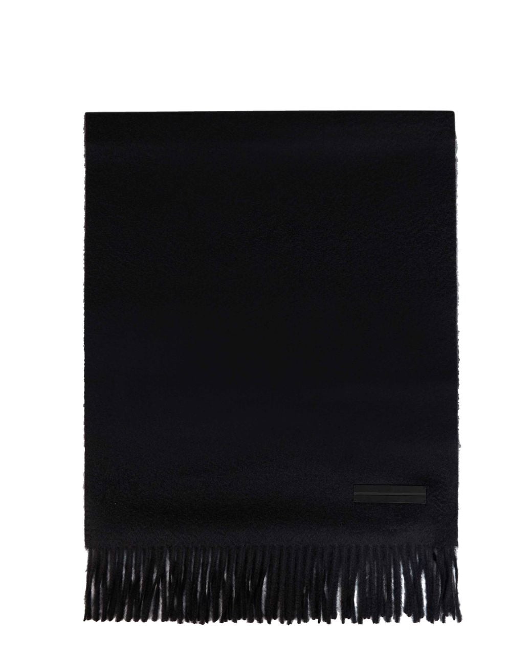 Zegna Black Oasi Cashmere Scarf for men