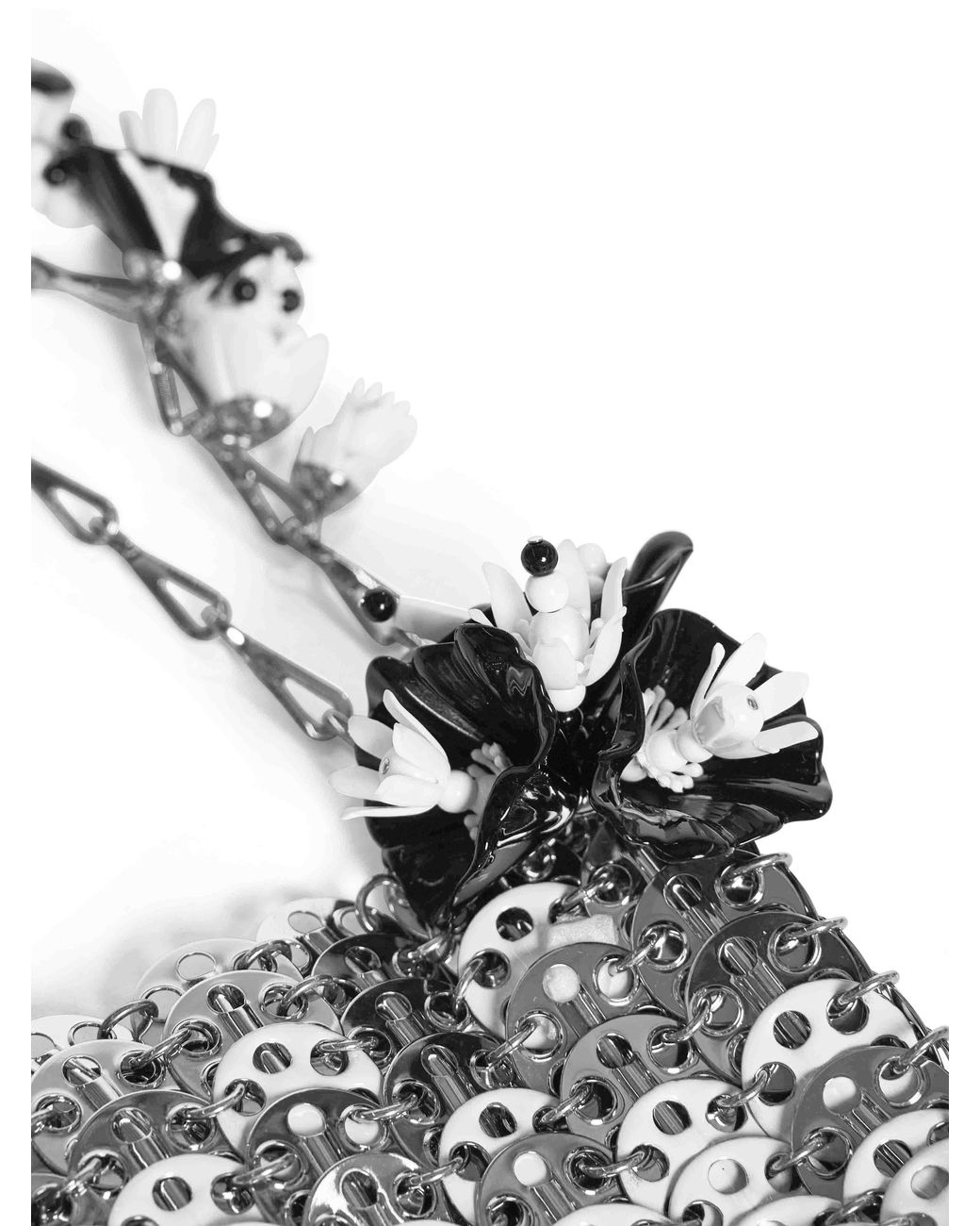 Rabanne White And 1969 Nano Shoulder Bag