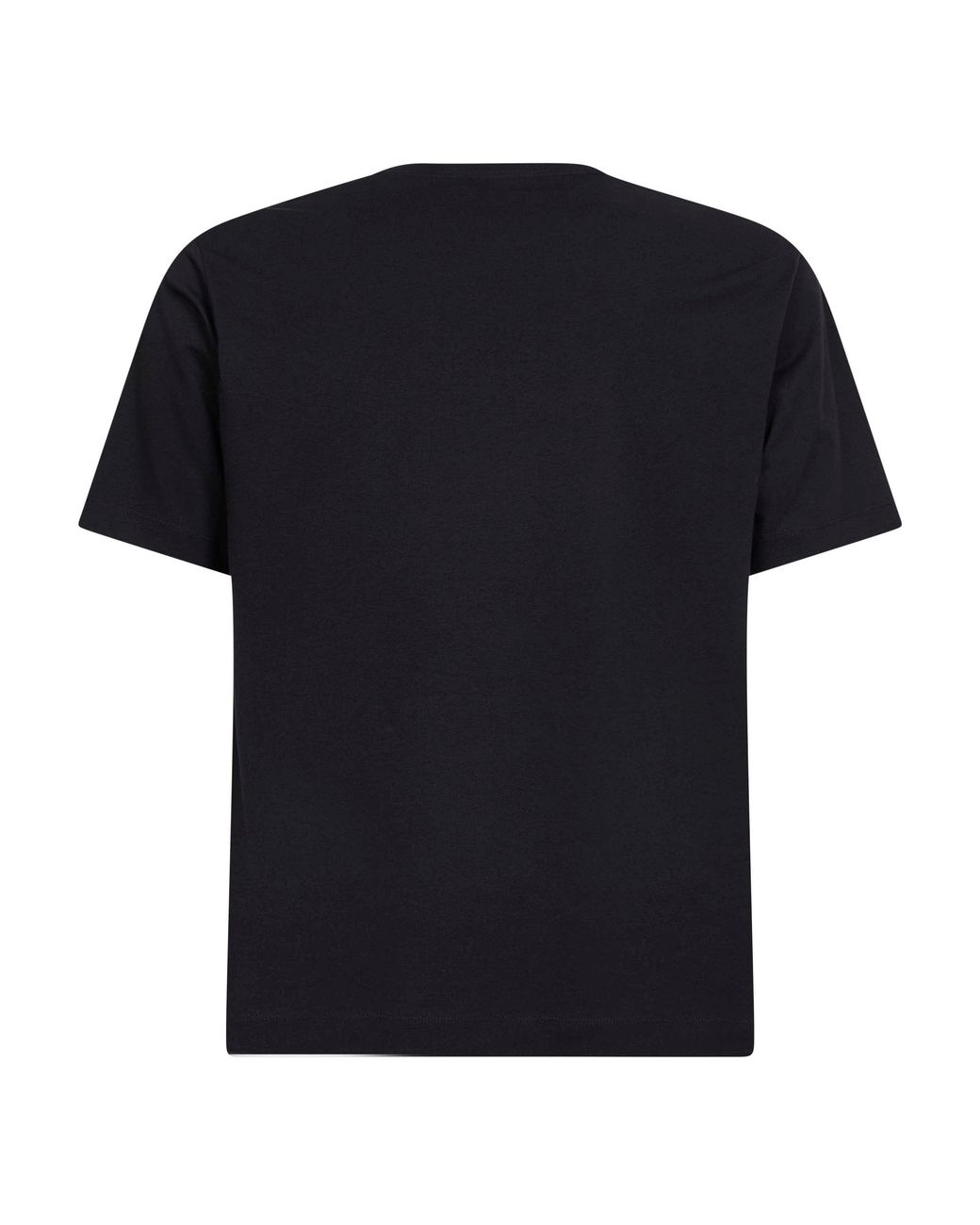 Dries Van Noten Black Jersey Regular-Fit Crewneck T-Shirt for men