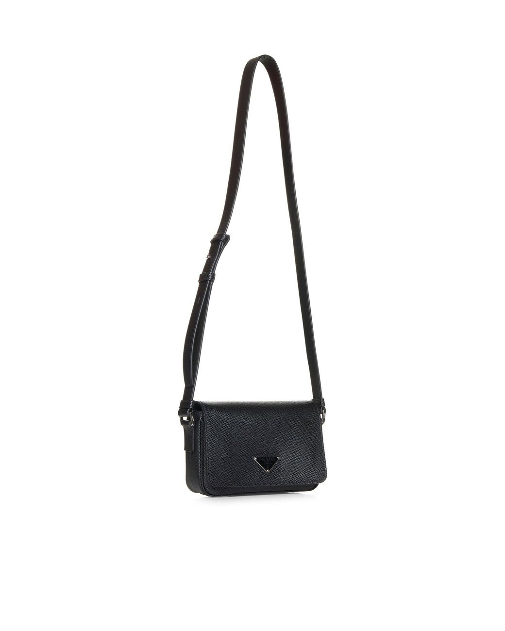 PRADA VIAGGIO White Saffiano Leather Bag for men
