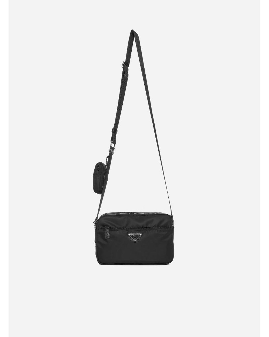 Prada Renylon Camera Bag in White Lyst UK