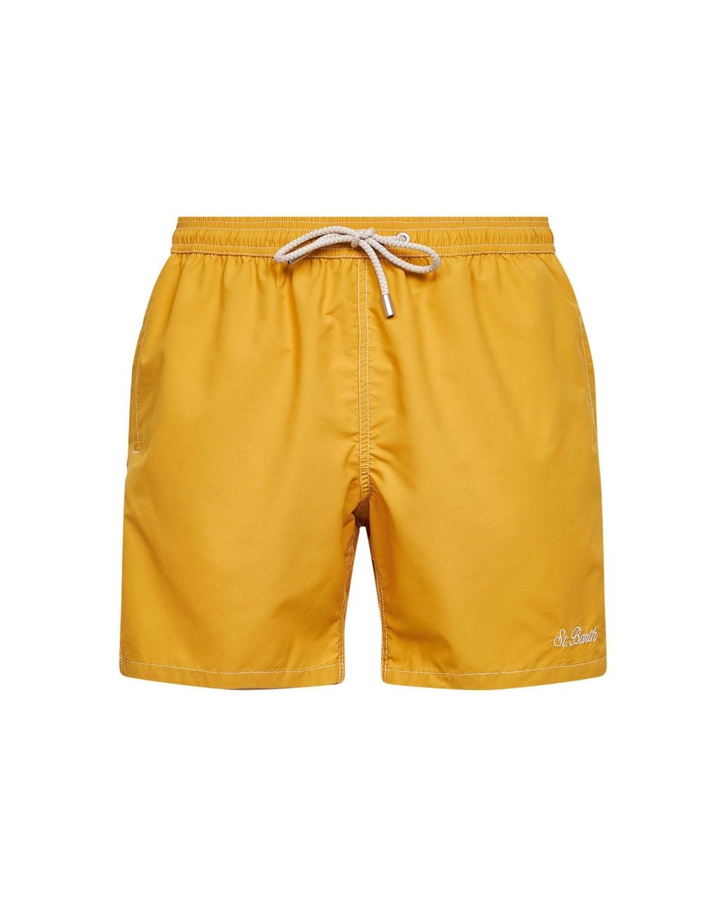 Mc2 Saint Barth Yellow Swim Shorts Patmos for men