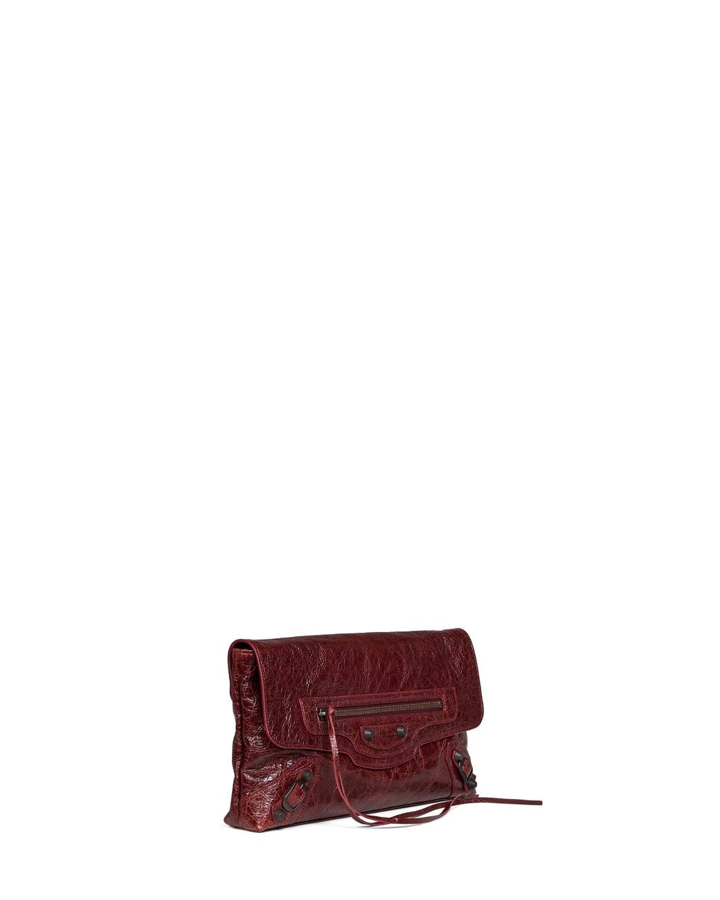 Balenciaga Purple Berry Le City Clutch