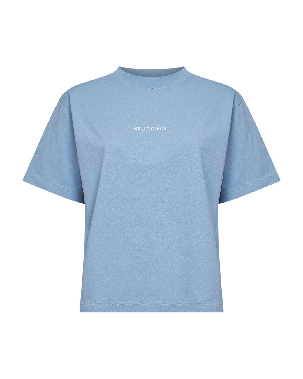 Balenciaga Blue Light Back T-Shirt Medium Fit