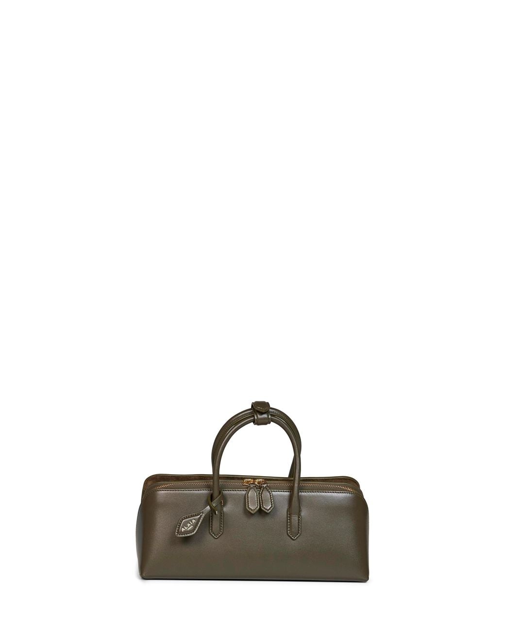 Alaïa Green Camouflage Delta Small Handbag