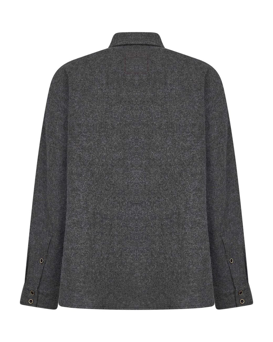 Uma Wang Gray Virgin Wool Tavis Overshirt for men