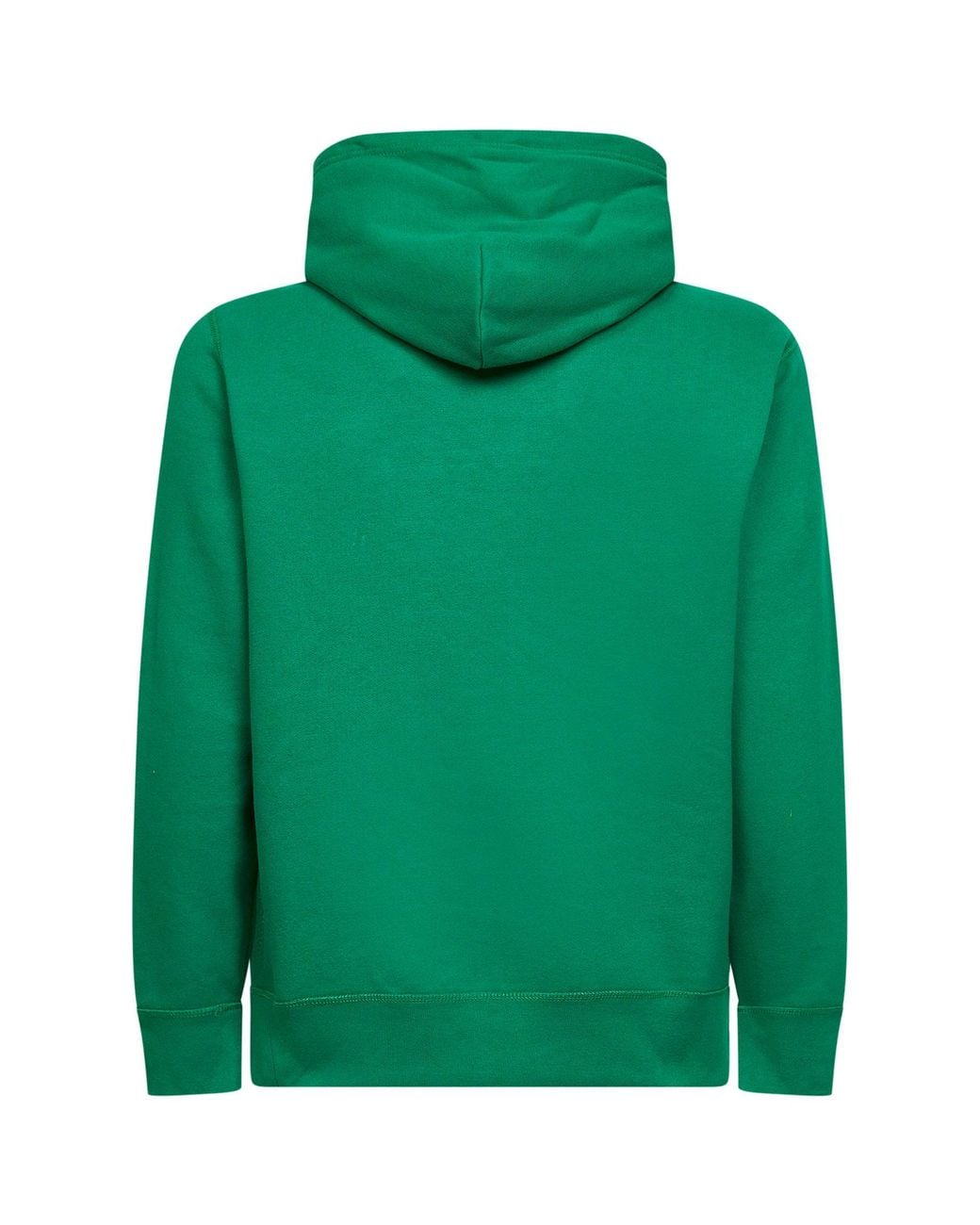Polo Ralph Lauren Green Billiard Cotton Blend Hoodie<Br for men
