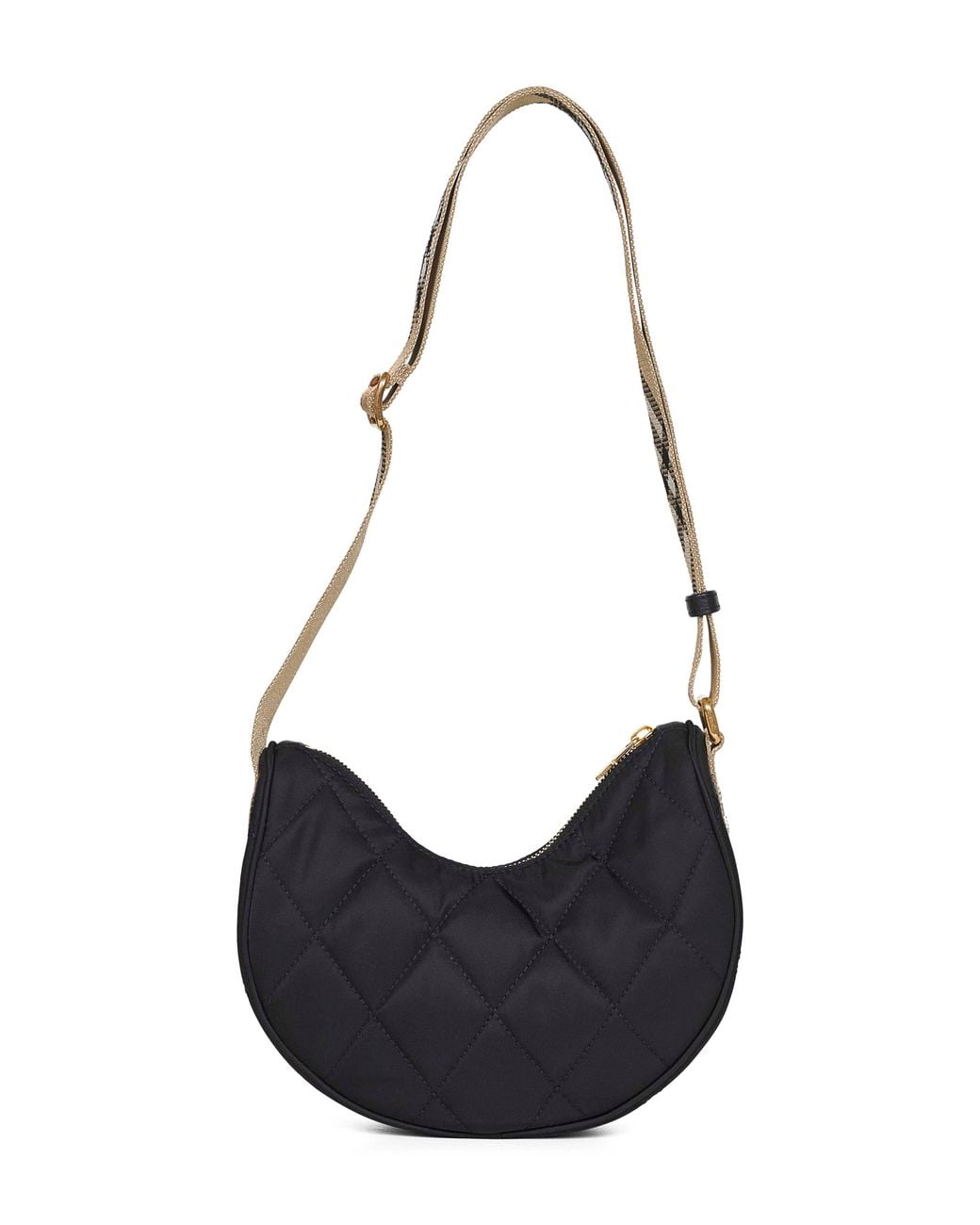 Burberry Black Horseshoe Crossbody Bag for men