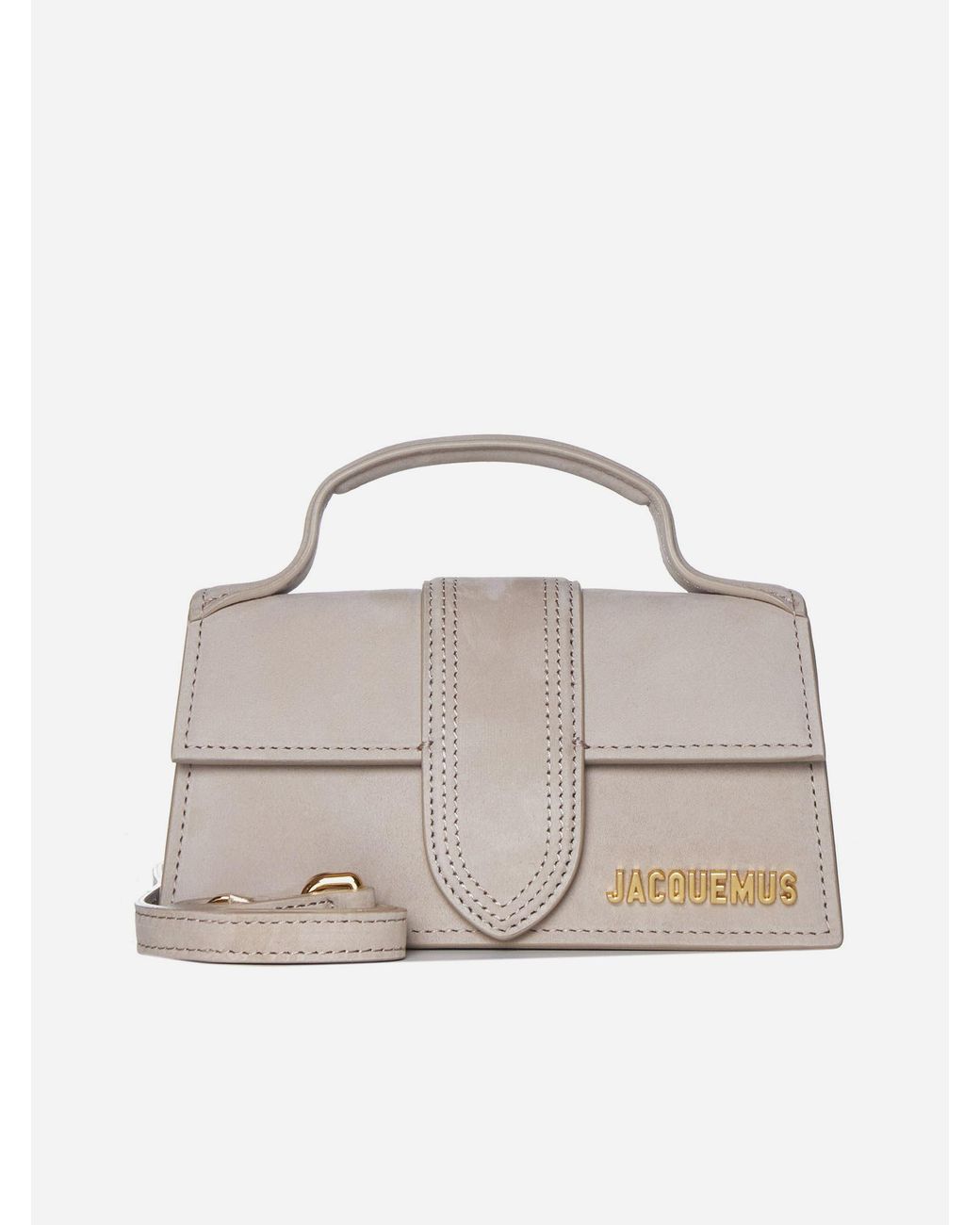 Jacquemus Le Bambino Suede Bag Lyst