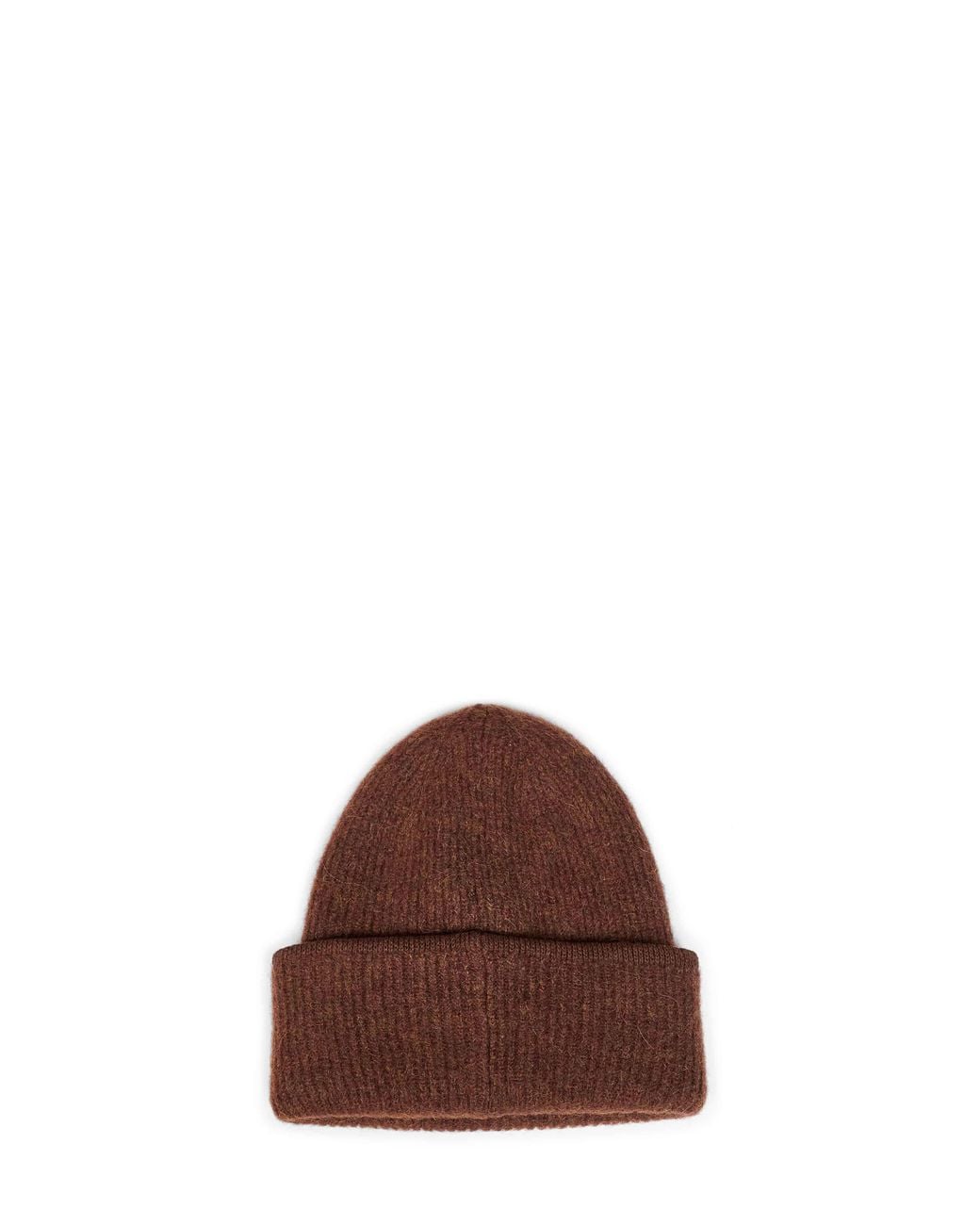 Jacquemus Brown Ribbed Knit The Gros Grain Beanie for men