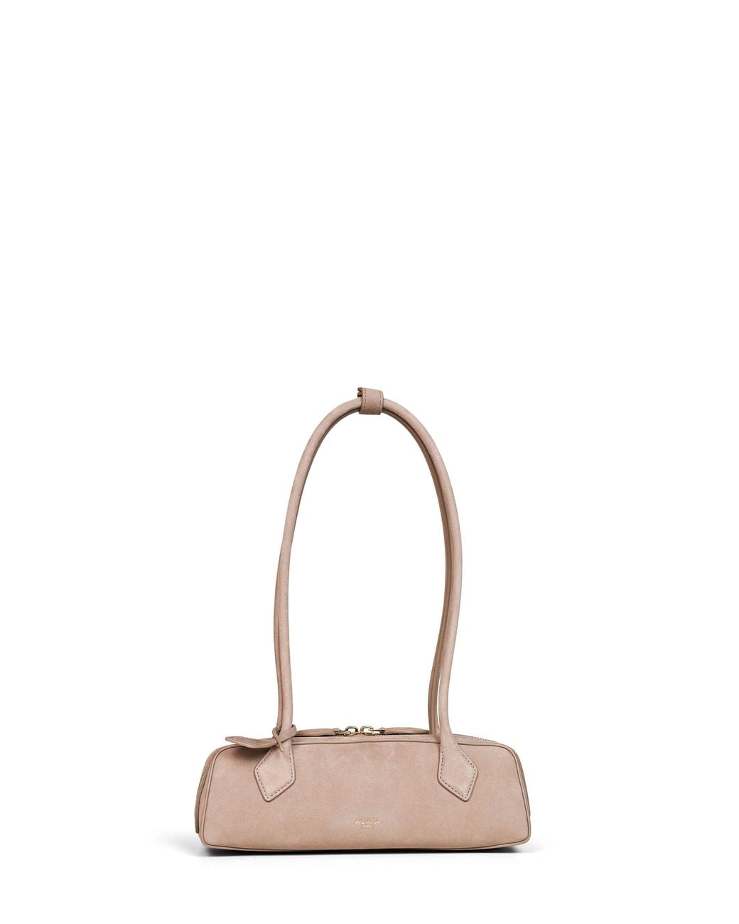 Alaïa Natural Mist Le Teckel Small Shoulder Bag