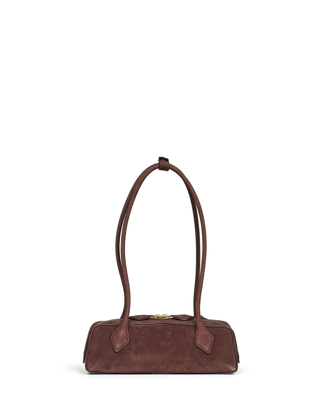 Alaïa Brown Le Teckel Small Shoulder Bag