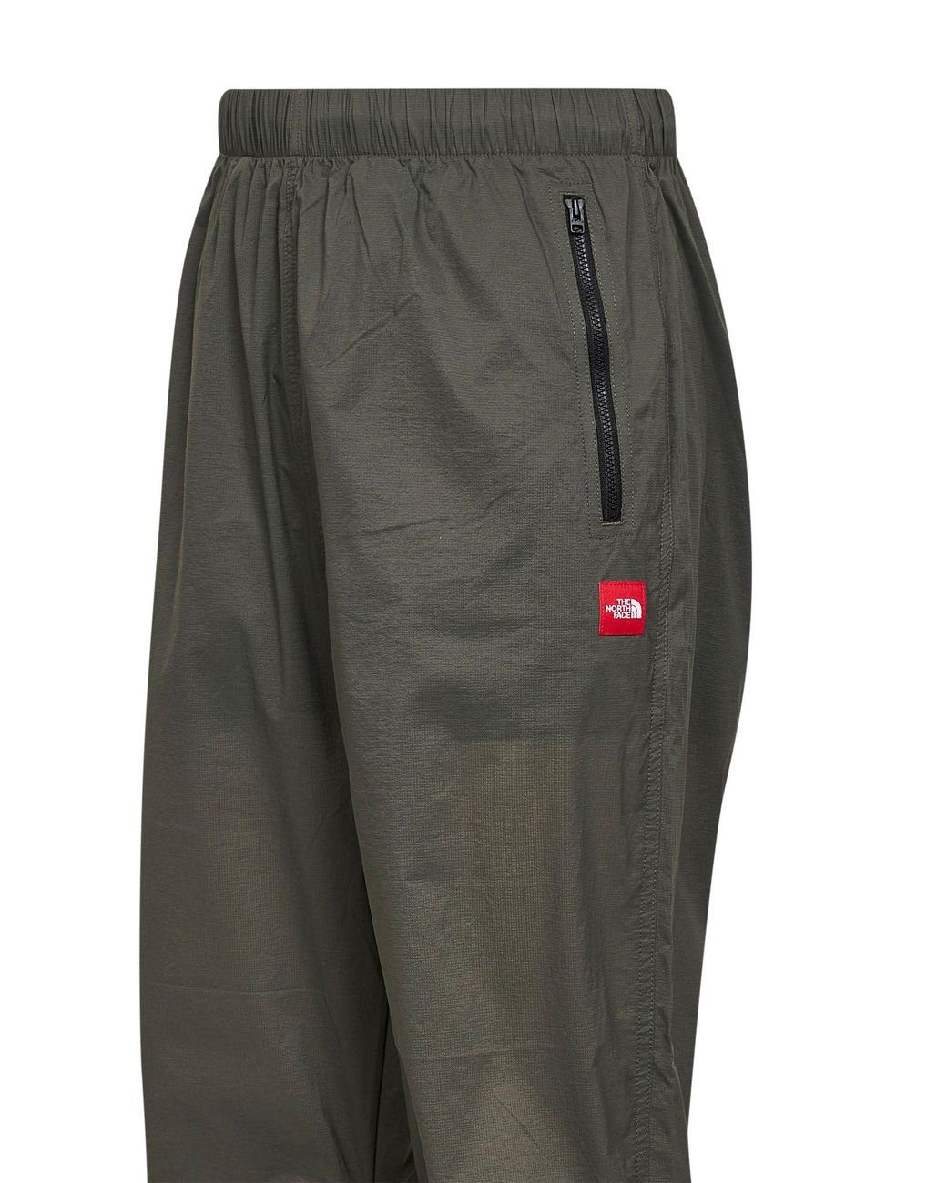 The North Face Gray New Taupe Box Packable Wind Trousers for men