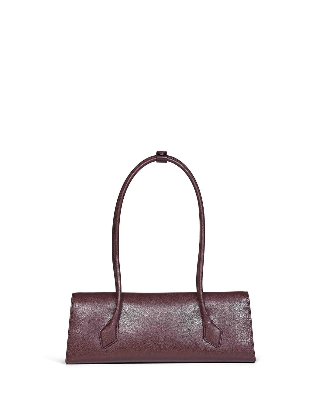Alaïa Purple Garnet Le Teckel Flap Medium Shoulder Bag