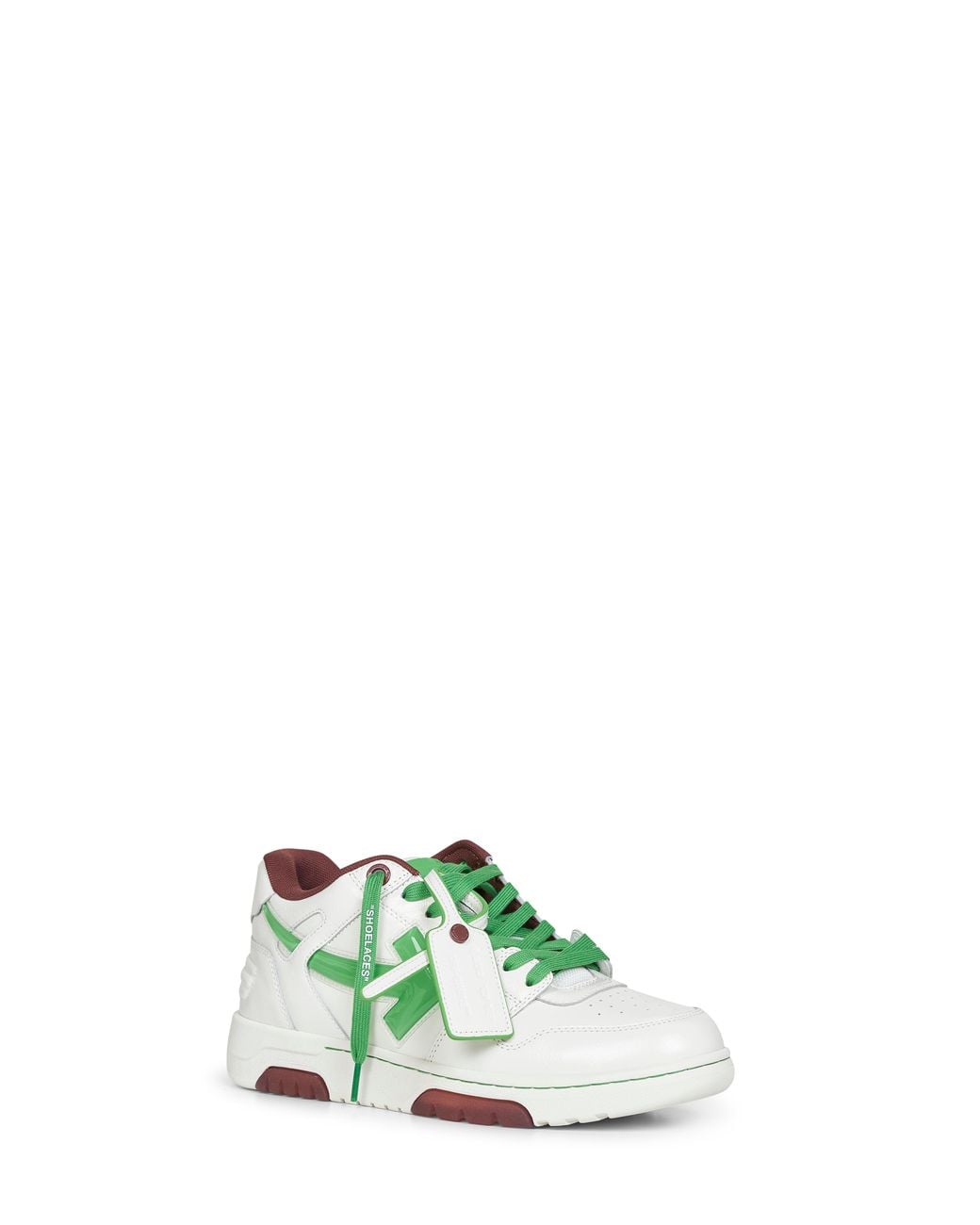 Off-White c/o Virgil Abloh Green And Out Off Office Sneakers for men