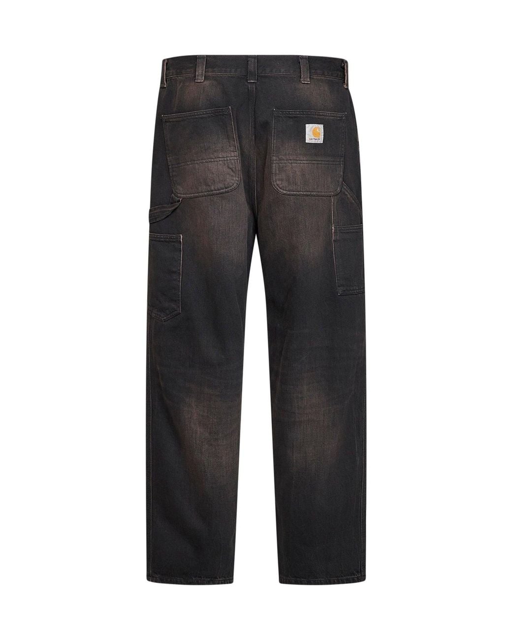Carhartt Black Tobacco Og Single Knee Pant Jeans for men